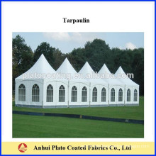 waterproof 100% polyester PVC tarpaulin Hexagonal tent